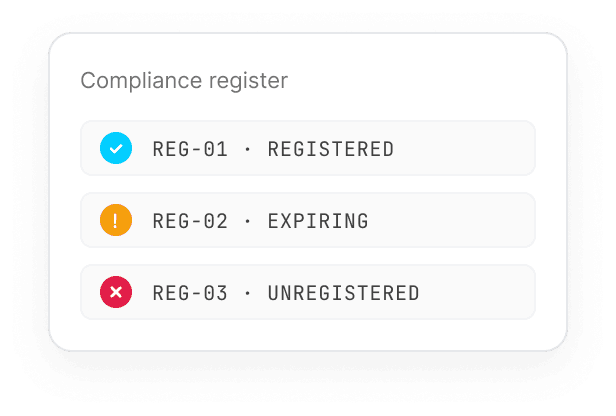 Compliant with local rules?